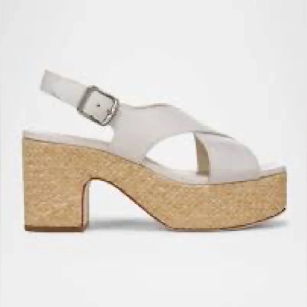 Vince Clementina Leather Platform Sandals